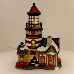 Department 56 House 8.0" West Haberdine Lighthouse New England Village - Decorative Figurines -Village Wonders Outlet GUEST fd5c3567 8392 4a72 a072 3e66002e4034