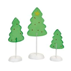 Department 56 Candy Corner Trees Acessory Figurines (Set Of 3) -Village Wonders Outlet f6k8ulspy1hqyr6ldmvh