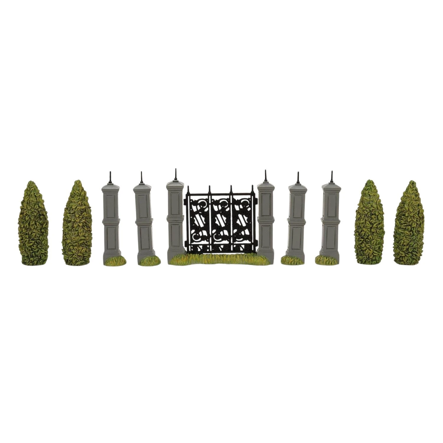 Department 56 Hedge & Gate - 25 Piece Set 4 Department 56 Hedge & Gate - 25 Piece Set - Image 4