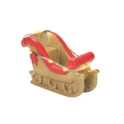 Department 56 Lighted Santa's Golden Sleigh