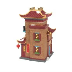 Department 56 Lunar Dragon Tea House -Village Wonders Outlet gzxo3bffndsb1eycwwwy