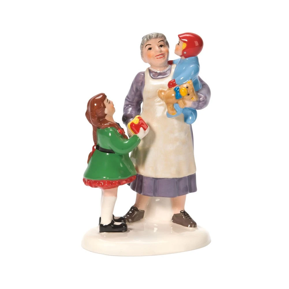Department 56 Grandma's Favorite Present Figurine 1 Department 56 Grandma's Favorite Present Figurine