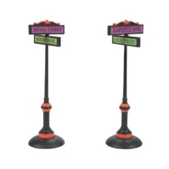 Department 56 Halloween Festive Signs -Village Wonders Outlet javuemkj2z0ftzm1mbc5