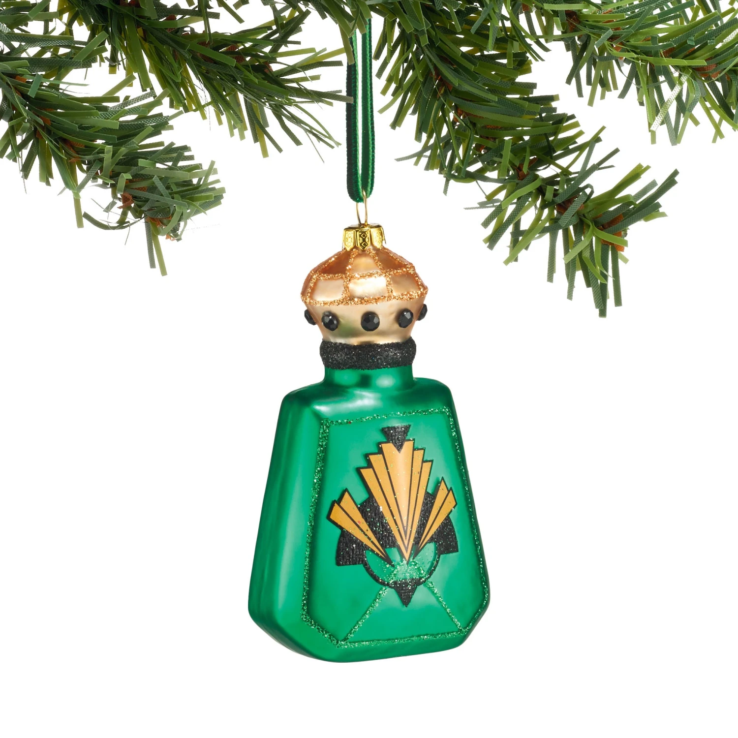 Department 56 Glass Perfume Bottle Ornament 2 Department 56 Glass Perfume Bottle Ornament - Image 2