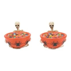 Department 56 Trick Or Dare Treat Bowls - 2 Piece Set