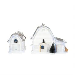 Department 56 Graceland Stables - 2 Piece Set -Village Wonders Outlet p8mlgaoljnyoufrya9r7