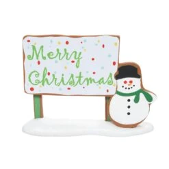 Department 56 Gingerbread Christmas Billboard
