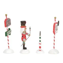 Department 56 Peppermint Panache - 4 Piece Set -Village Wonders Outlet vlaxyrceebn74khoybdu