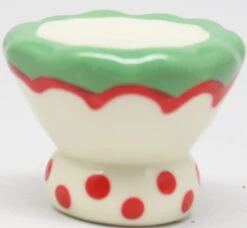 Department 56 Bead It - Bead Body White With Green And Red Trim