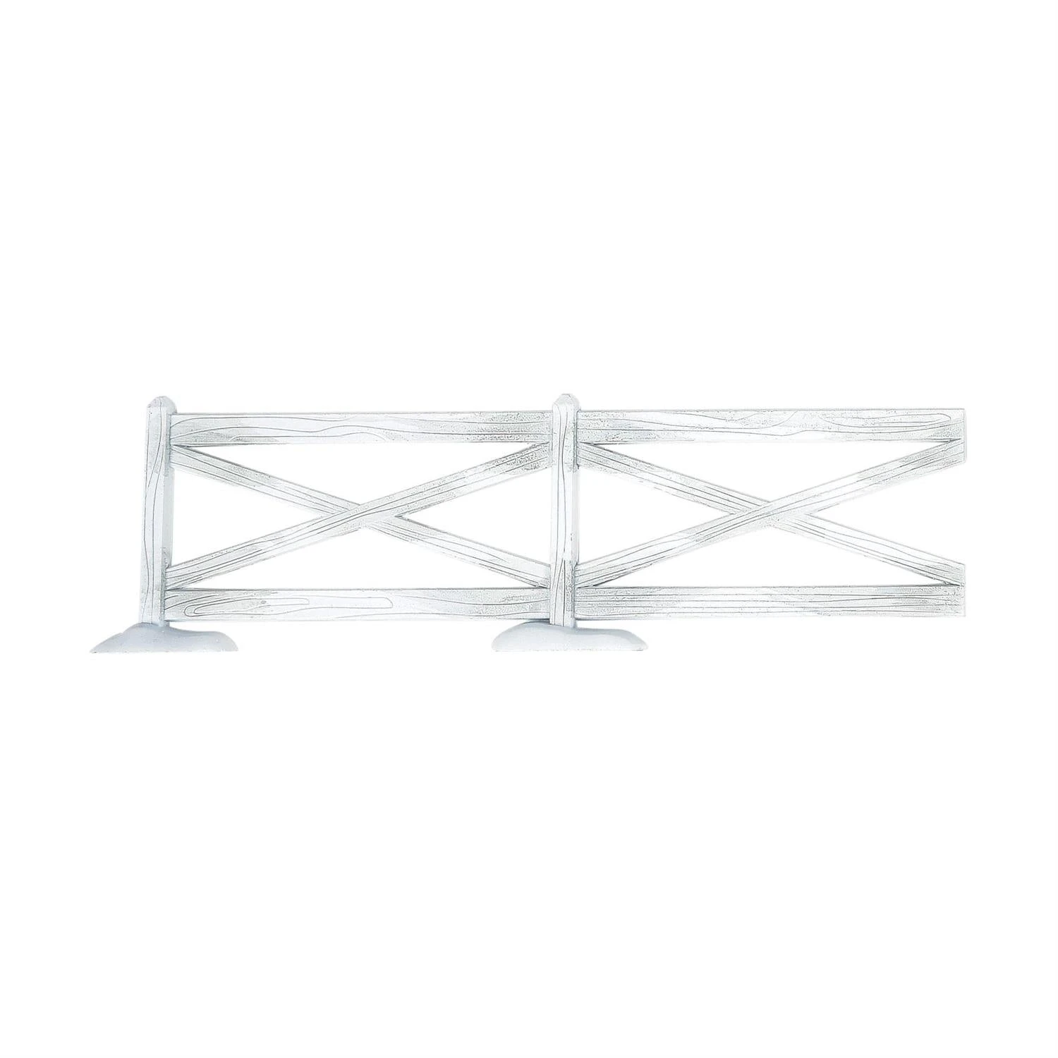 Department 56 White Crossbuck Fence Set 5 Department 56 White Crossbuck Fence Set - Image 5
